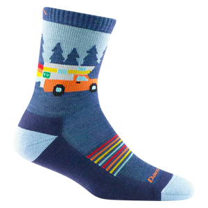 Darn Tough Kids Van Wild Micro Crew Lightweight Hiking Sock