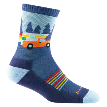 Darn Tough Kids Van Wild Micro Crew Lightweight Hiking Sock
