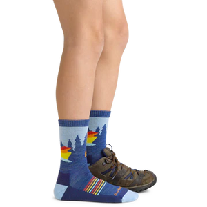 Darn Tough Kids Van Wild Micro Crew Lightweight Hiking Sock