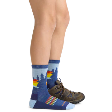 Darn Tough Kids Van Wild Micro Crew Lightweight Hiking Sock