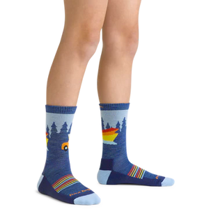 Darn Tough Kids Van Wild Micro Crew Lightweight Hiking Sock