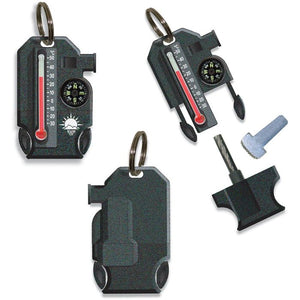 Outsider Thermometer Keychain and Fire Striker
