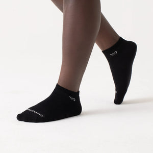 Wide Open Men's Solid Cushion No Show Wide Width Socks (9000)