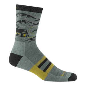 Darn Tough Men's Hike Hike Hut Micro Crew Midweight Hiking Socks (5021)