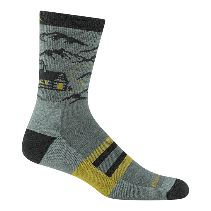 Darn Tough Men's Hike Hike Hut Micro Crew Midweight Hiking Socks (5021)