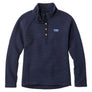 LLBean Women's Lakewashed Double Knit Quarter Snap (523200)