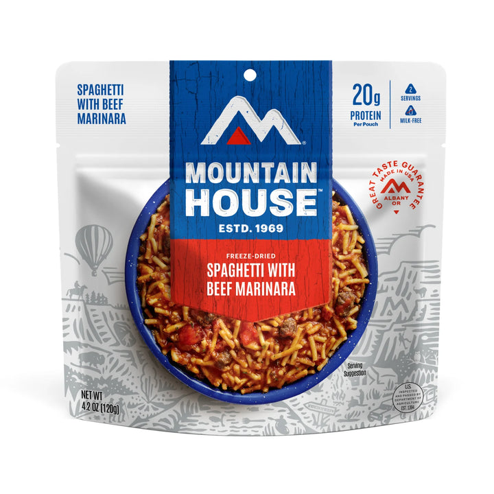 Mountain House Classic Spaghetti with Meat Sauce- Pouch
