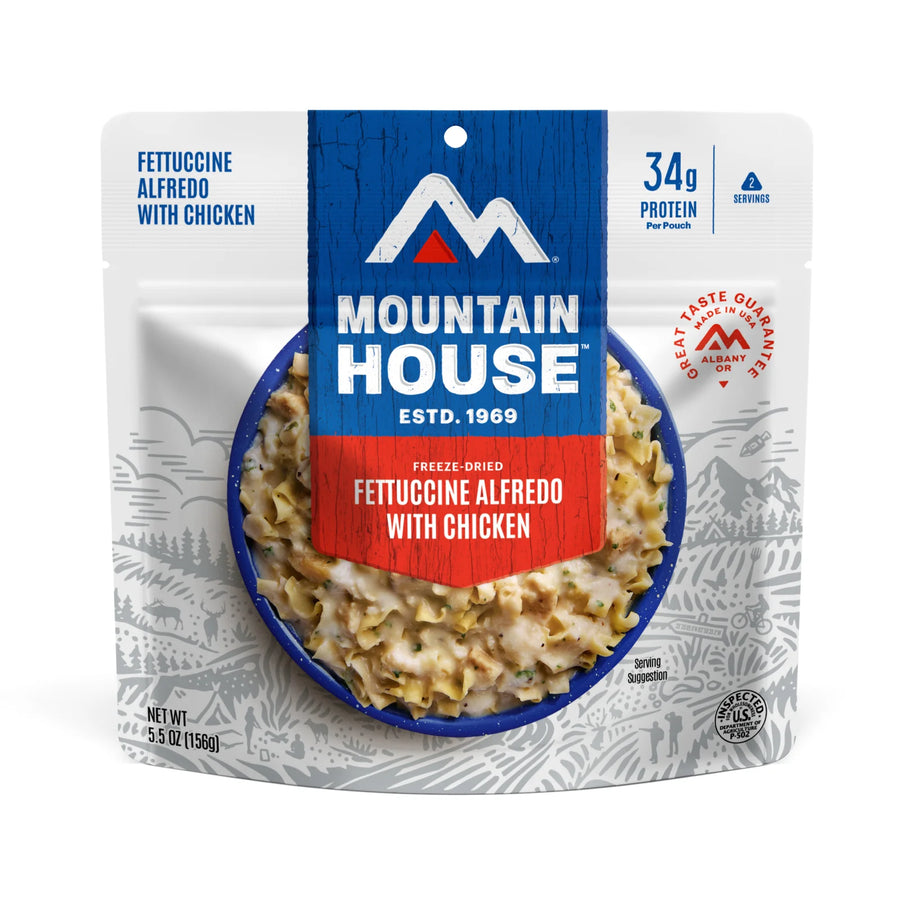 Mountain House Fettuccine Alfredo with Chicken (290001)