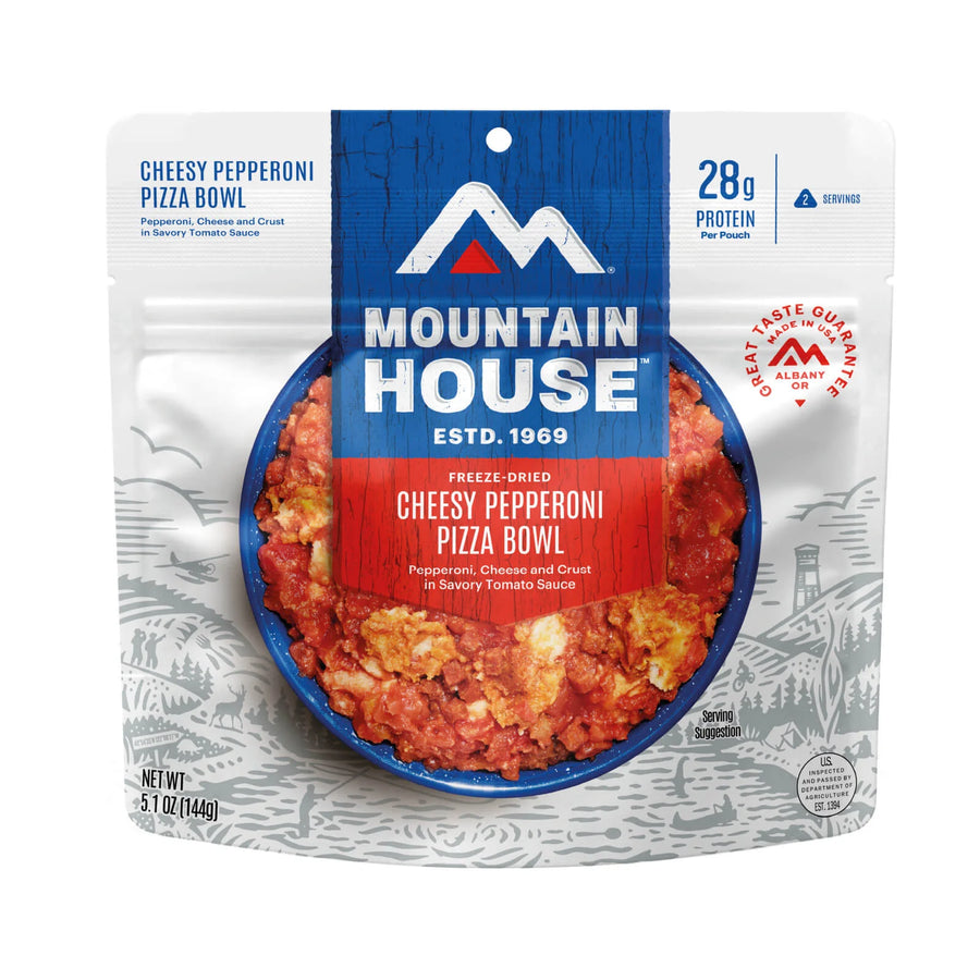 Mountain House Cheesy Pepperoni Pizza Bowl- Pouch