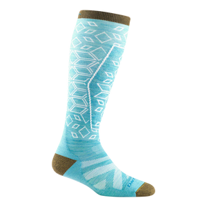 Darn Tough Women's Traverse Over-the-Calf Lightweight Ski & Snowboard Sock (8022)