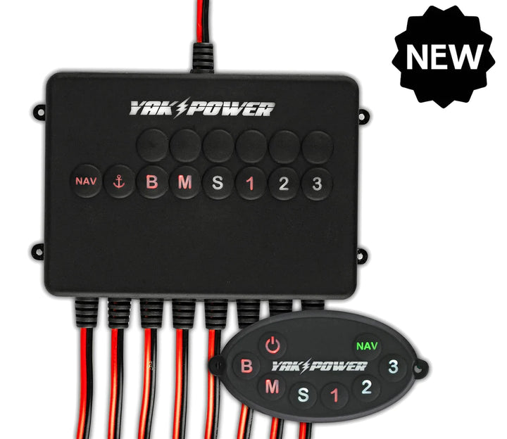 Yak Power 8 Circuit Bluetooth Enabled Switching System (YP-RP8R)
