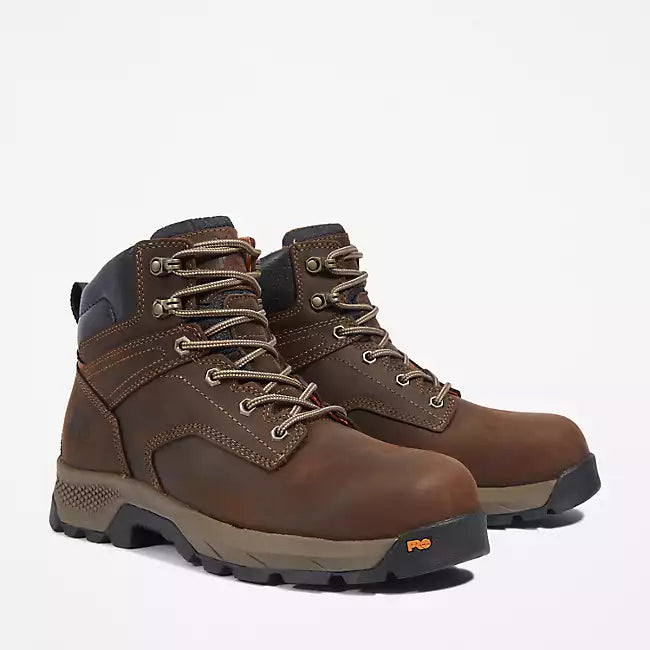 Timberland Pro Men's Titan EV 6" Composite Toe Work Boot -Brown (A5NF6214)