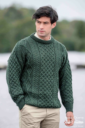Aran Crafts UnisexSupersoft Crew Neck Sweater (C5501)