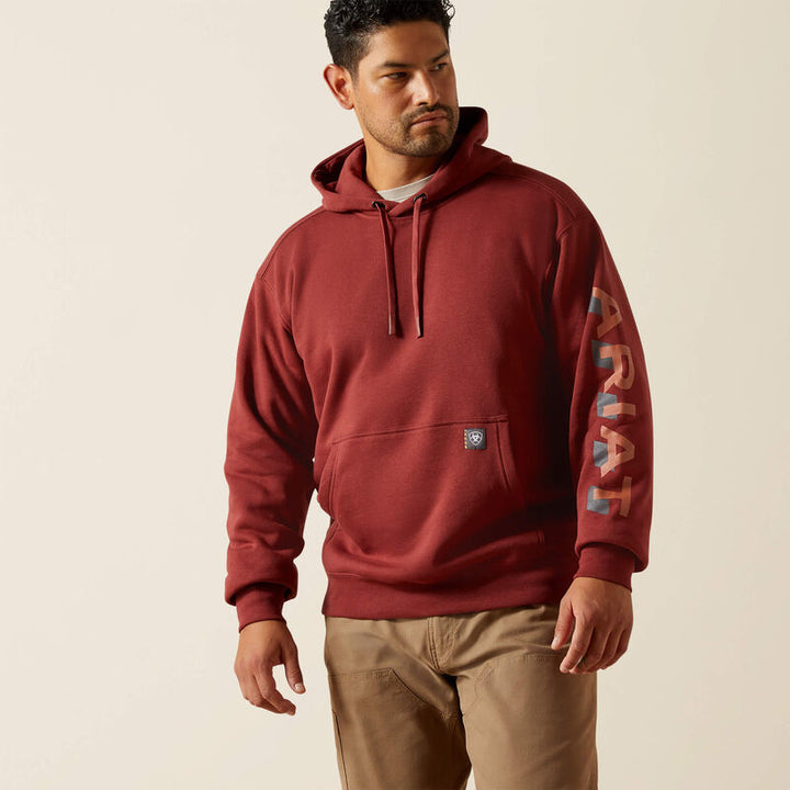 Ariat Men's Rebar Lightweight Logo Hoody (10062714)