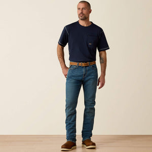 Ariat Men's Rebar M7 DuraStretch Edge Straight Jeans (10041081)