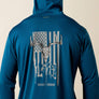 Ariat Men's Rebar Sunblocker Outdoor Hooded Classic Fit Long Sleeve T-Shirt (10071108)