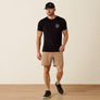 Ariat Men's Stripe Patriotic Badge T-Shirt (10073966)