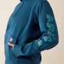 Ariat Women's Lightweight Logo 1/2 Zip Hoody