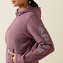Ariat Women's Lightweight Logo 1/2 Zip Hoody