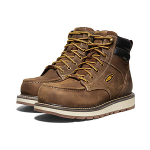 Keen Men's Cincinnati 90 Degree 6" WP Safety Toe Boots (1027663)