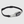 Light grey head lamp with a black strap against a white background.