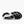 Bottom of sole of a shoes that is black and white with Brooks logo against a white background