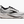 Gray and black running shoe with 'Brooks' branding on a white background