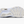 White sole of a shoes with the brooks logo against a white background