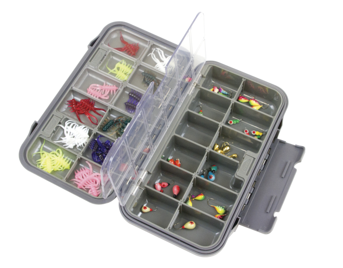 Clam Dual Tray Jig Box