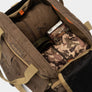 An open bag showing all of the things you can fit inside.