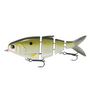 Fishing lure resembling a fish on a white background