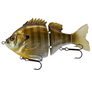 Fishing lure shaped like a fish on a white background