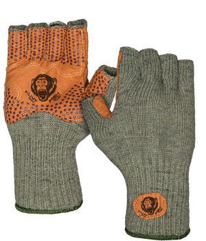 Fish Monkey 1/2 Finger Wool Glove (HM713)
