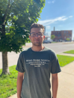 Wind Rose North Men's Menominee River Special Blend Tee Shirt