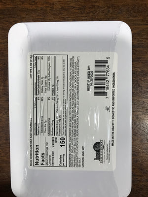 Menominee Chocolate Sea Salt Caramels