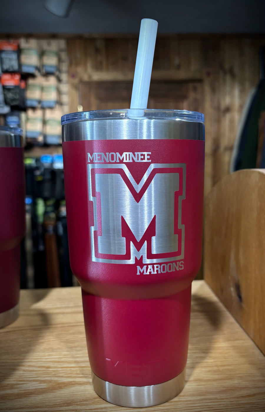 Yeti Menominee Maroons Drinkware