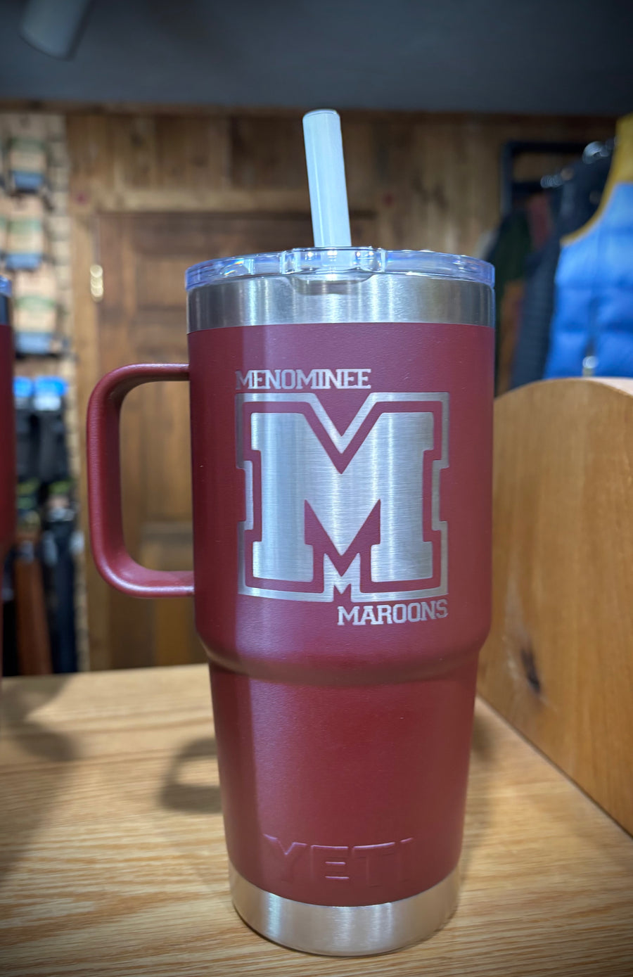 Yeti Menominee Maroons Drinkware