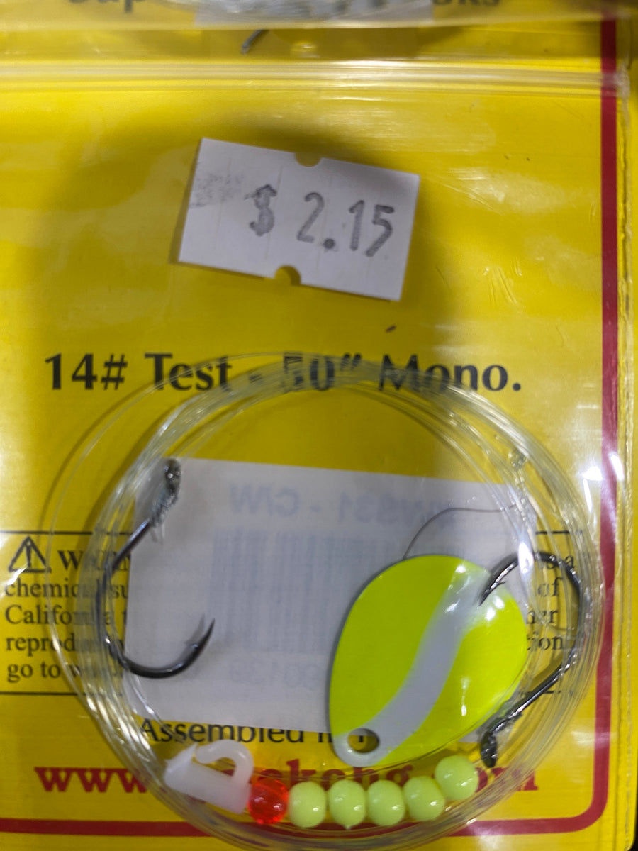 Quick Change Original 2 Hook Worm Harness