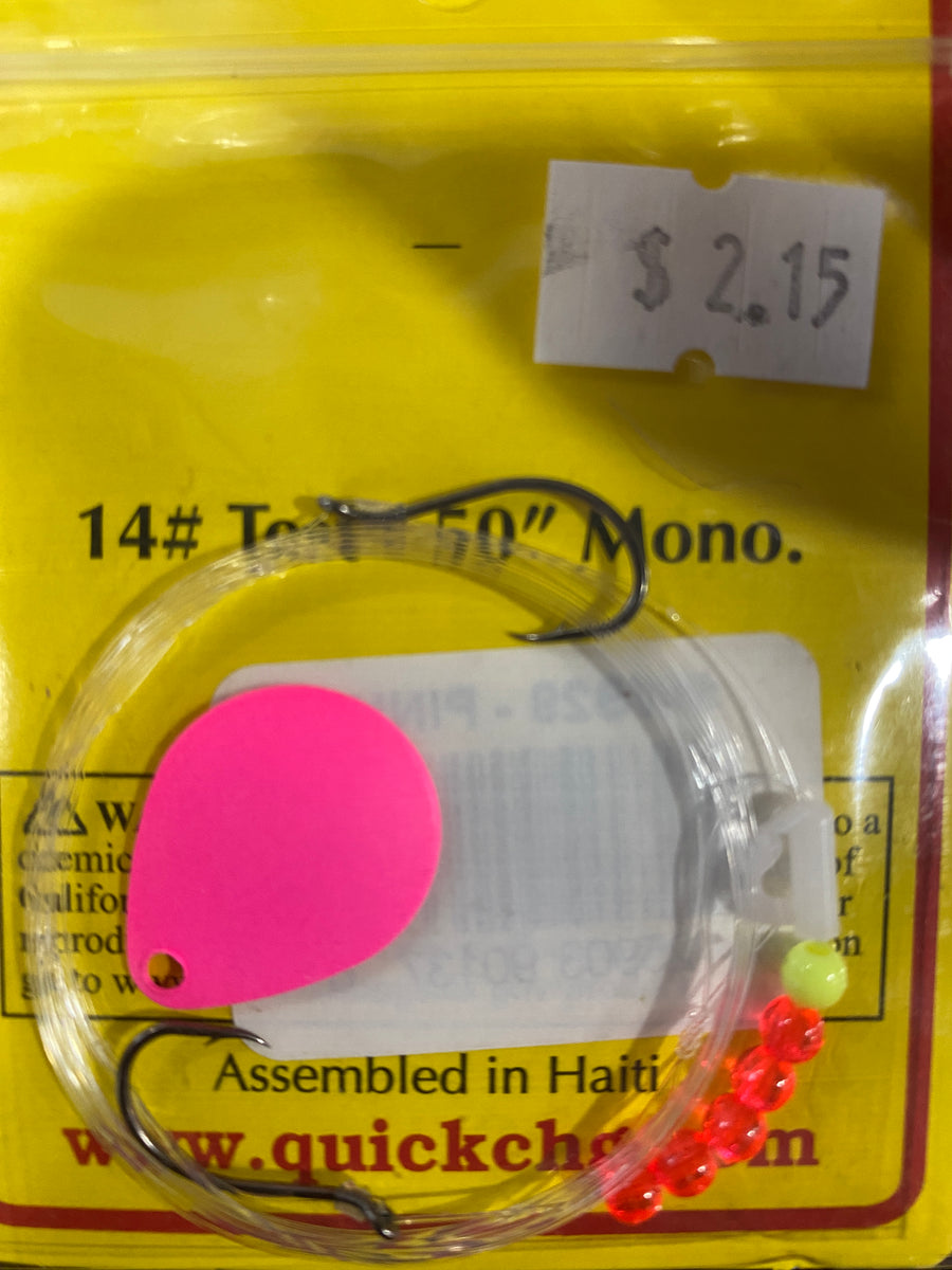 Quick Change Original 2 Hook Worm Harness