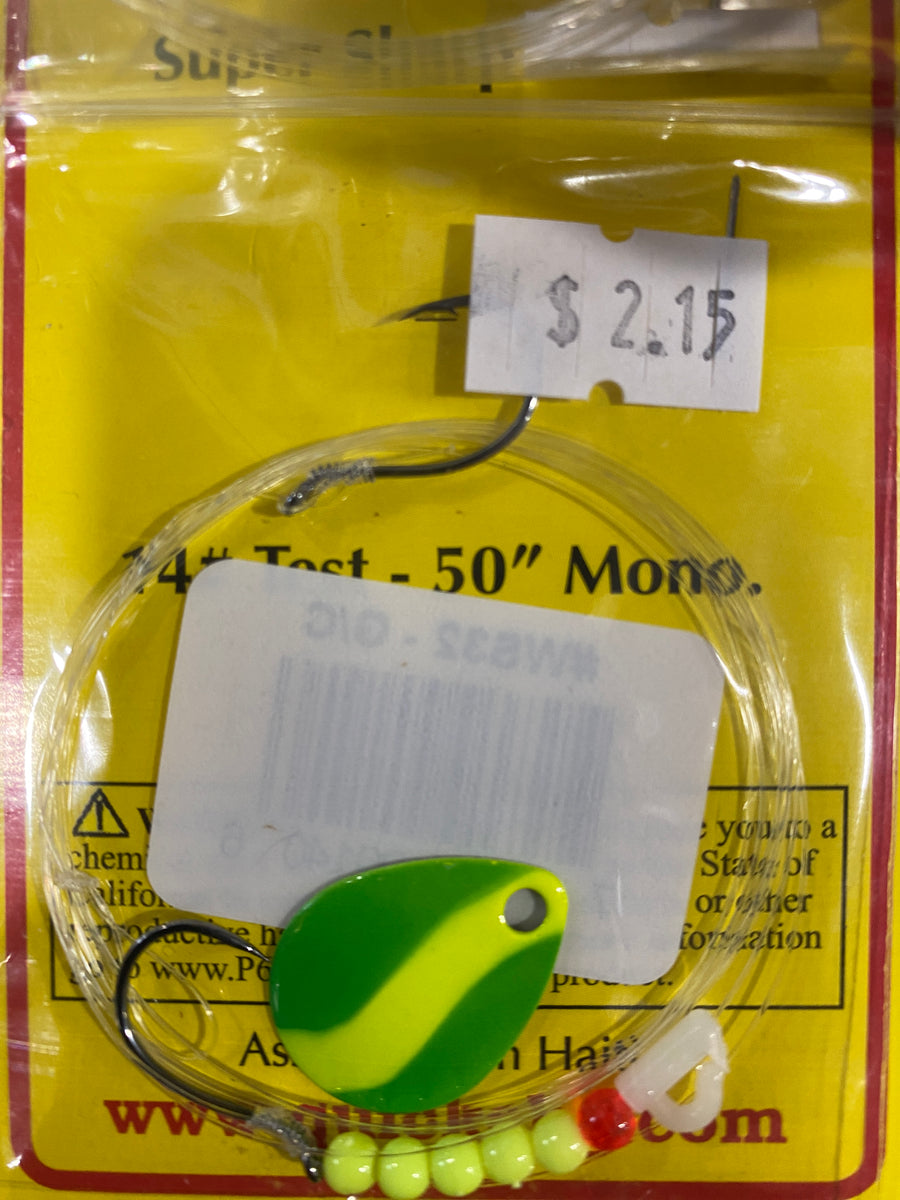 Quick Change Original 2 Hook Worm Harness