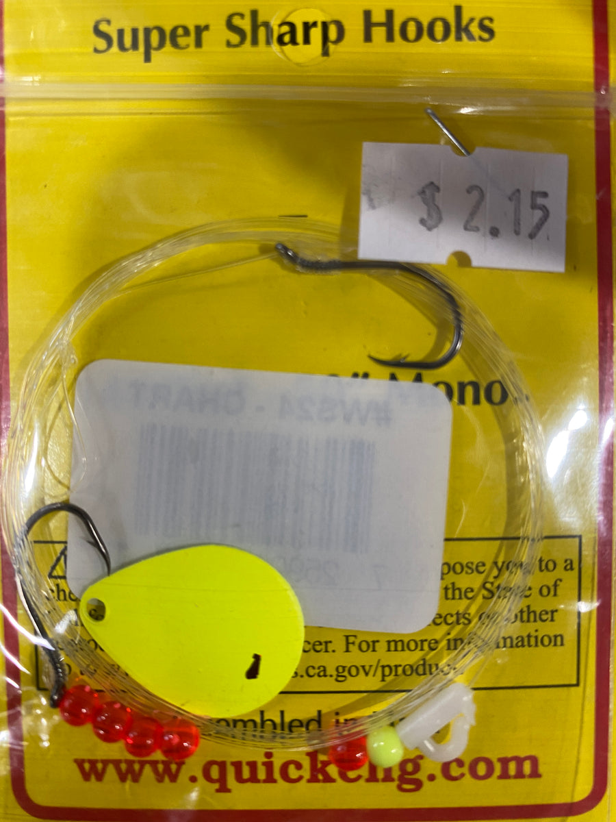 Quick Change Original 2 Hook Worm Harness