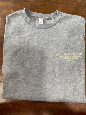 Wind Rose North Menominee Michigan T-Shirt