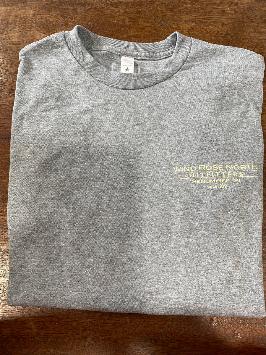 Wind Rose North Menominee Michigan T-Shirt