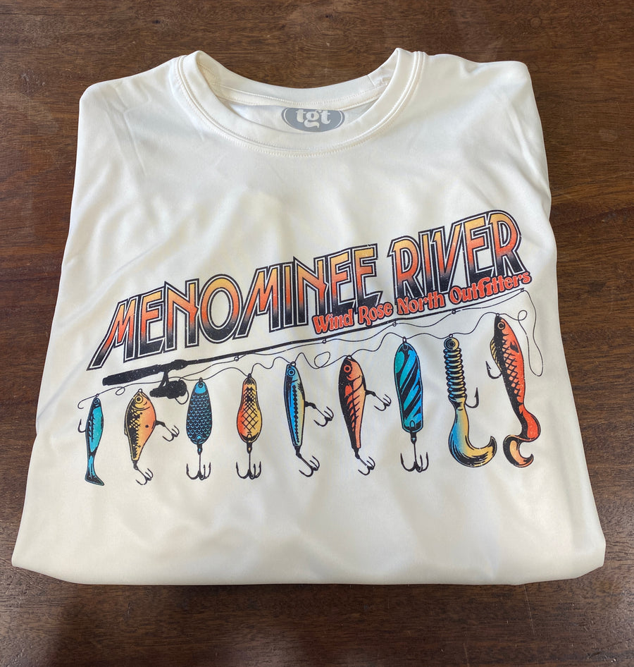 Menominee River Unisex Lure Up Adventure Long Sleeve