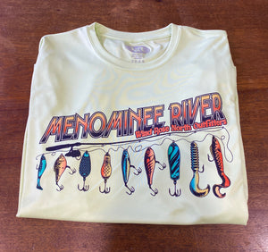 Menominee River Unisex Lure Up Adventure Long Sleeve