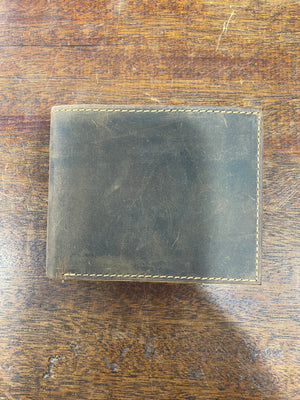 CRAZY HORSE RFID Men’s Leather Wallet Bifold