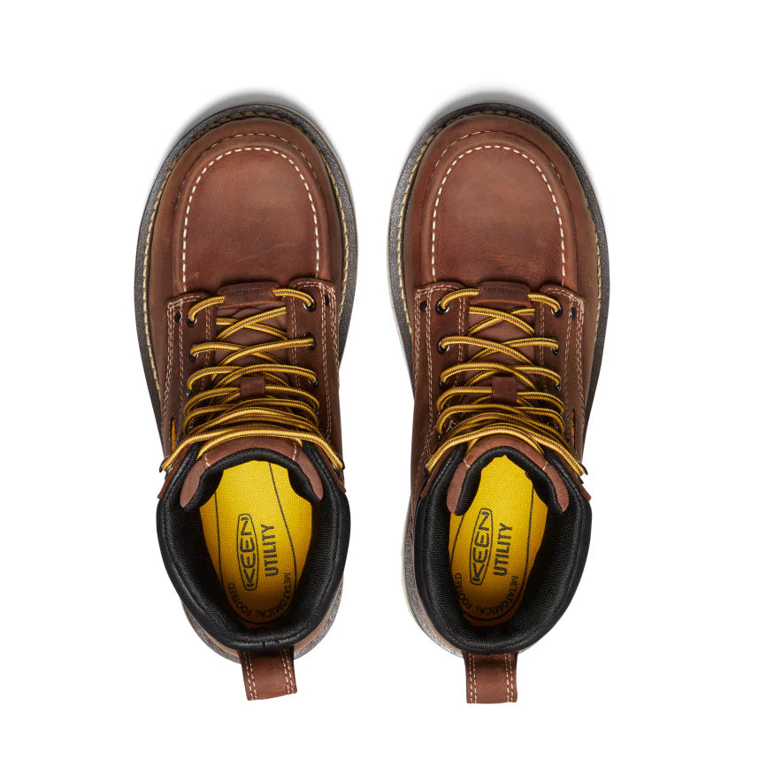 Keen Men's Cincinnati 90 Degree 6" WP Safety Toe Boots (1027663)