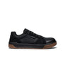 Black KEEN safety shoe on a white background