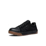 Black KEEN safety shoe on a white background