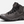 Side view of a grey shoe with black accents with the Keen logo on the side and on the tongue of the shoe against a white background.